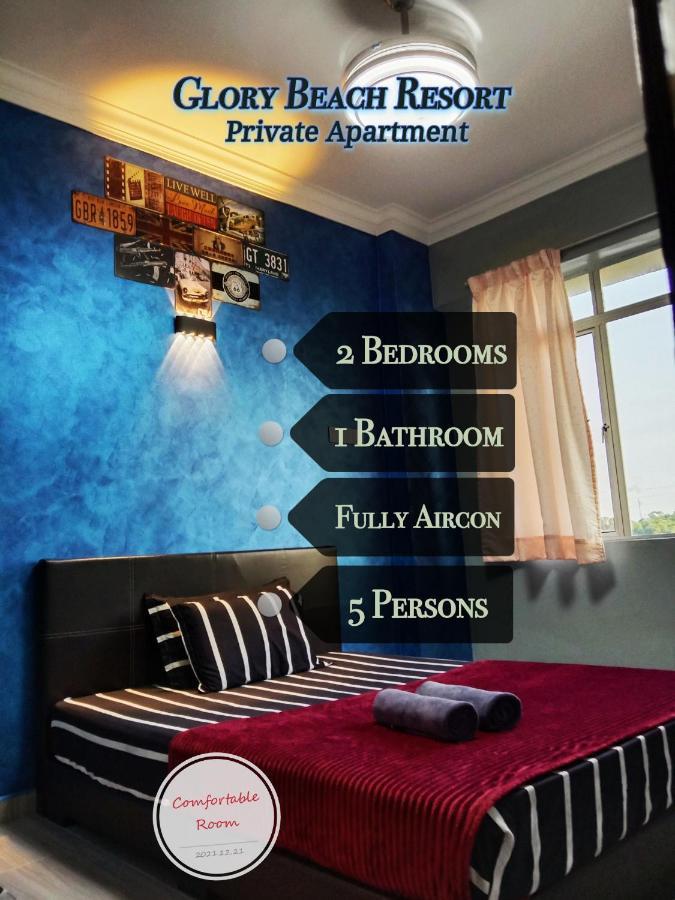 Glory Beach Resort Private 2 Bedroom Apartment Port Dickson Eksteriør bilde